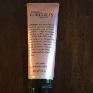 Orange cranberry spritzer Philosophy